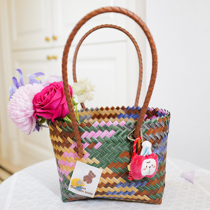Handmade basket bag Bowlift