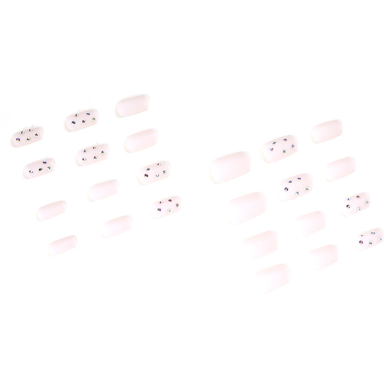 Artistic nail art with elegant rhinestone embellishments Bowlift