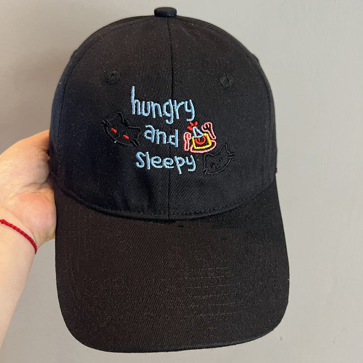 Unisex Embroidered Fun Message Cap Bowlift