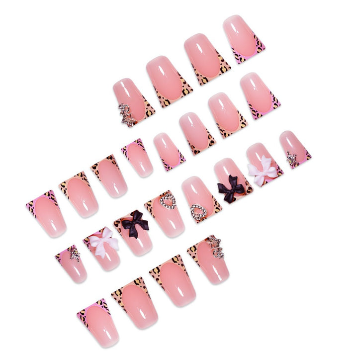 Decorative Thematic Press-On Nail Set Bowlift
