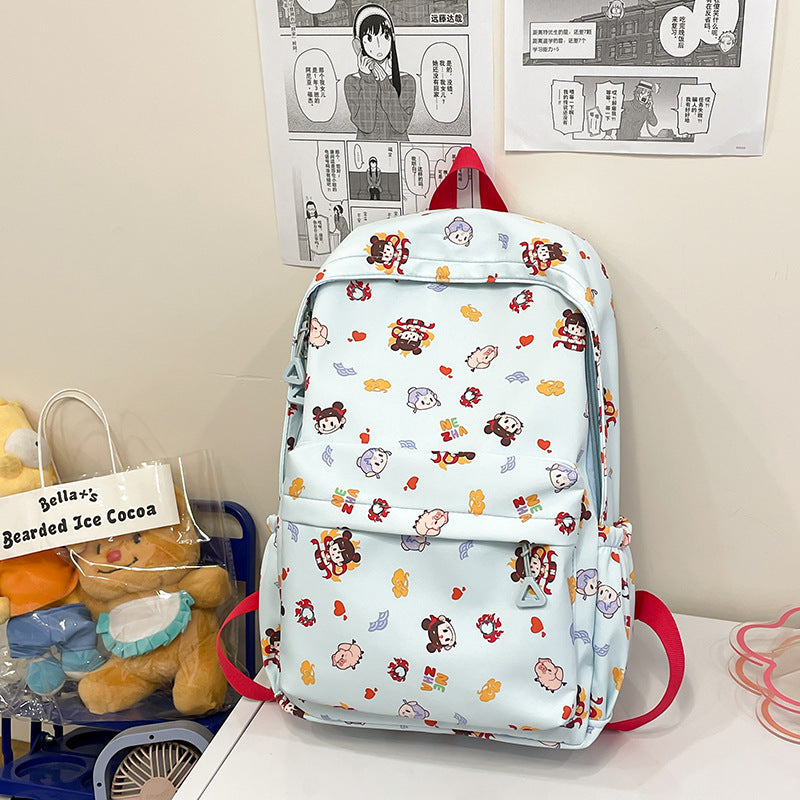 Playful Cartoon-Themed Adventure Backpack