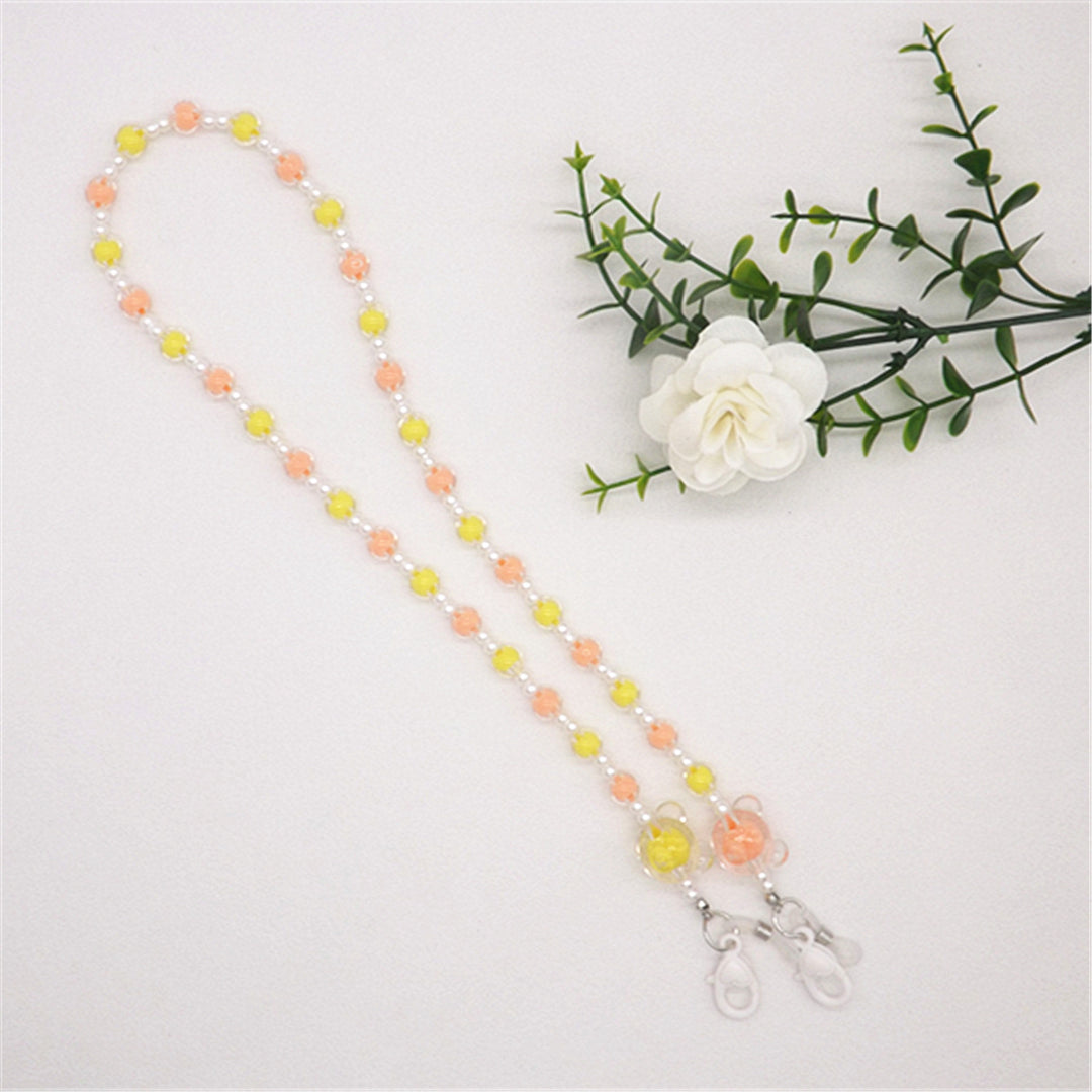 Colorful bead glasses chain Bowlift