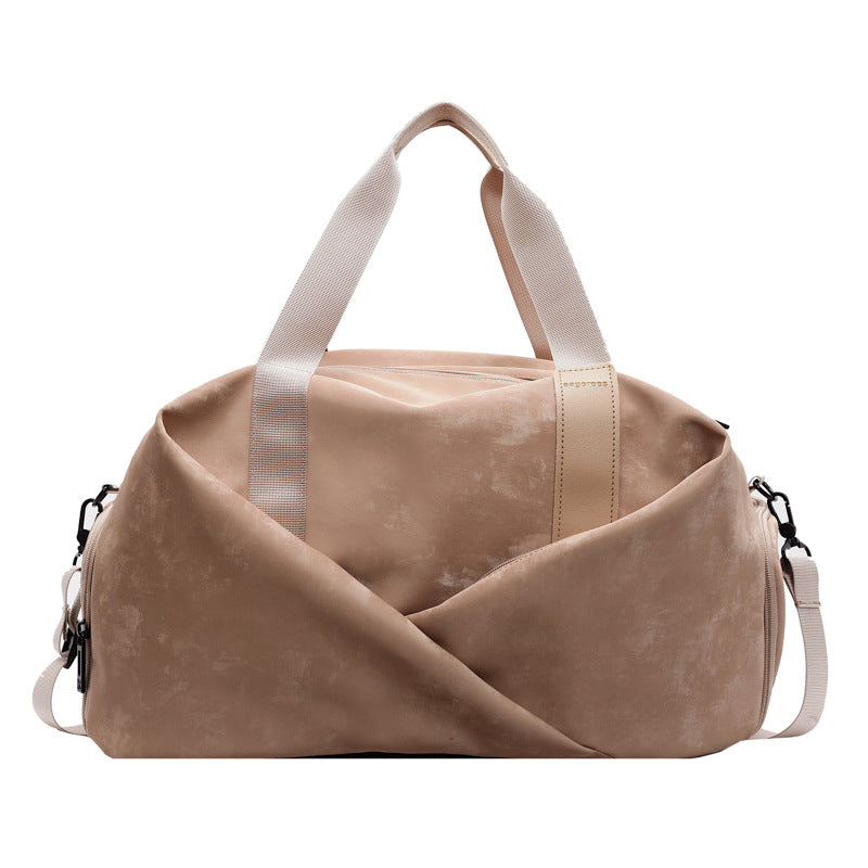 Elegant Multi-Compartment Travel Duffle Bag Bowlift