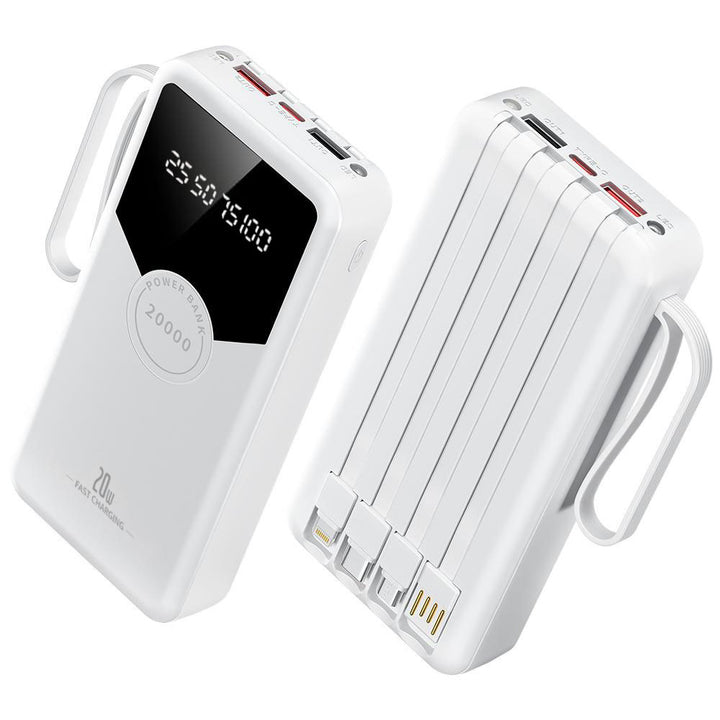 Power bank with fast charging function and LED display Bowlift