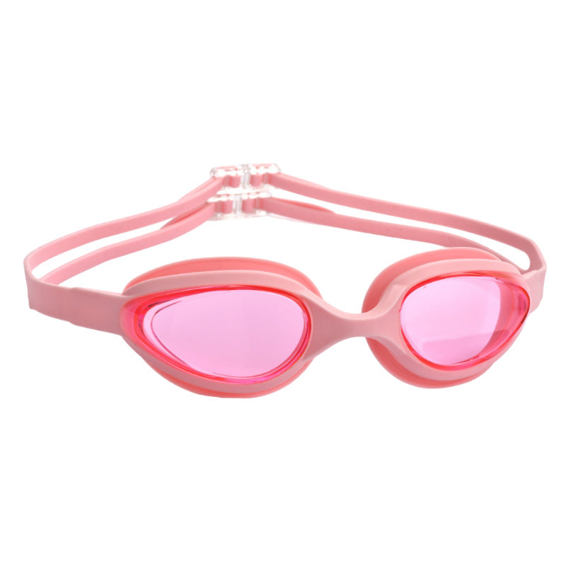 Sport swim goggles with adjustable head strap and UV protection Bowlift