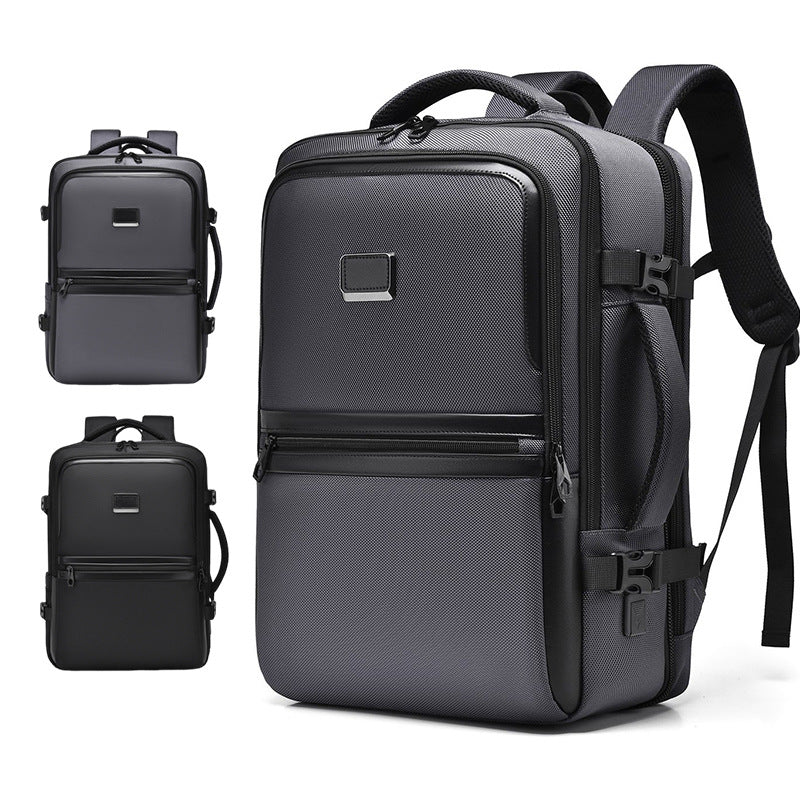Elegant Laptop Backpack with Water-Repellent Material and Innovative Compartment System Bowlift