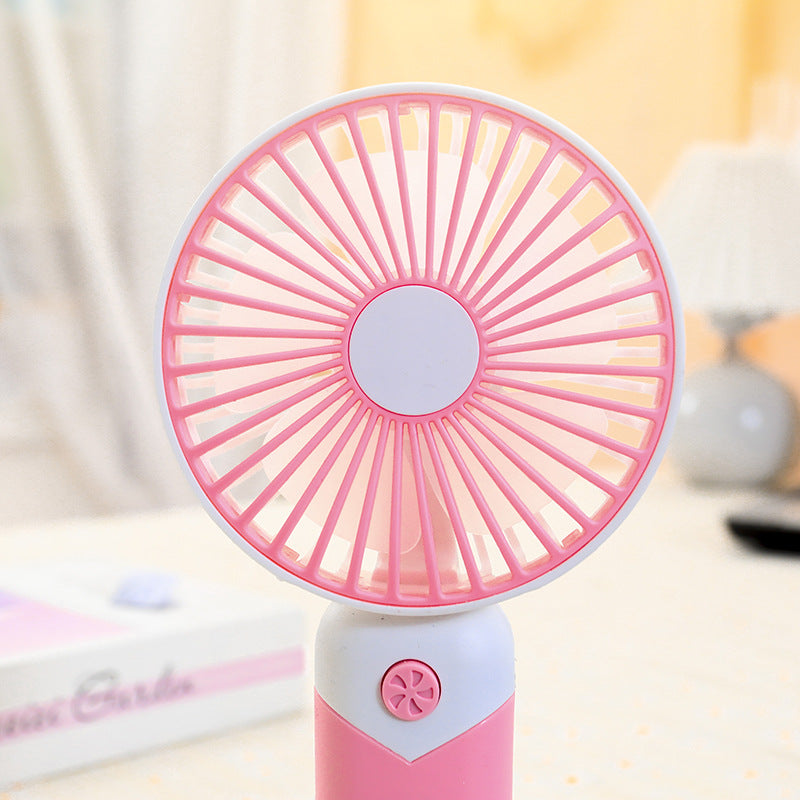 Women Portable Hand Fan with Flexible Stand and Powerful Battery Bowlift
