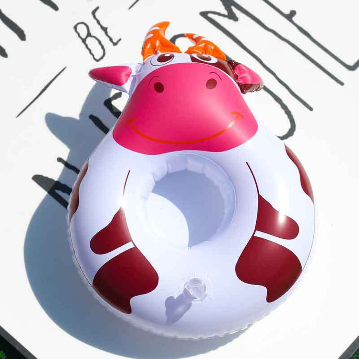 Ladies Inflatable Swimming Ring with Floral Design Bowlift