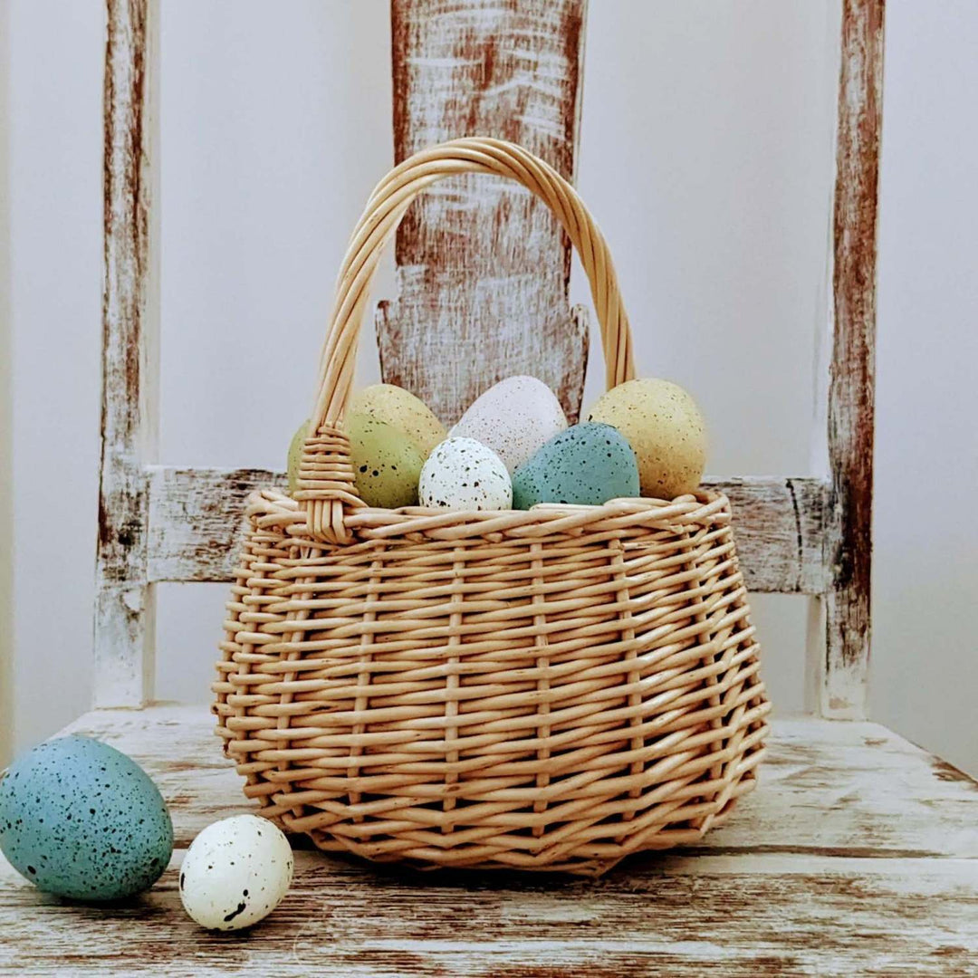 Handcrafted Woven Storage Basket Bowlift
