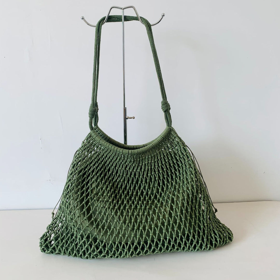 Mesh tote bag with soft handle Bowlift