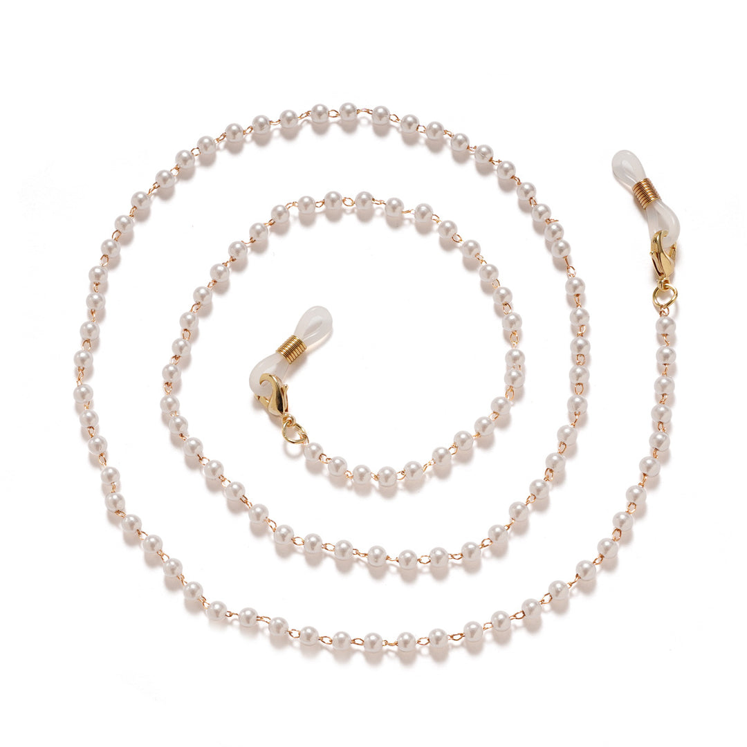 Elegant Beaded Eyewear Chain Bowlift