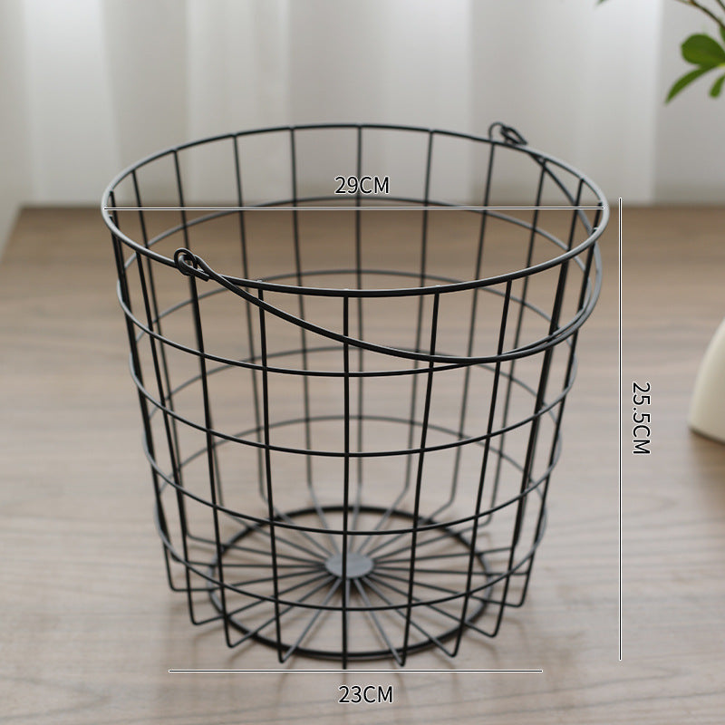 Unisex wire basket with ergonomic carrying lid Bowlift
