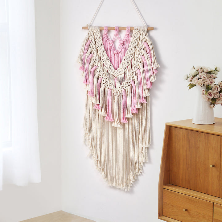 Boho-Inspired Macramé Wall Tapestry