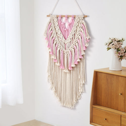 Boho-Inspired Macramé Wall Tapestry