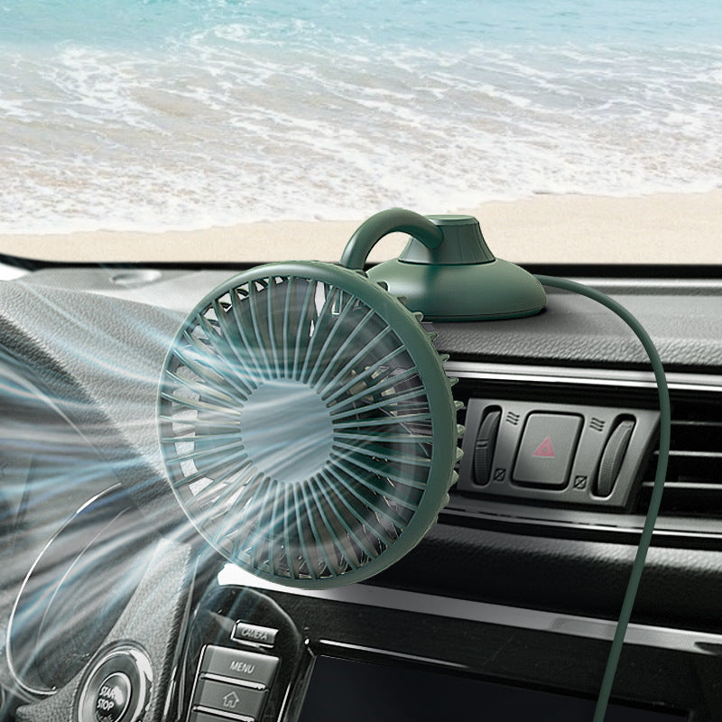 USB Rechargeable Mini Desk Fan Bowlift