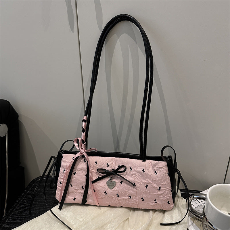 Charming Bow Detail Mini Handbag Bowlift