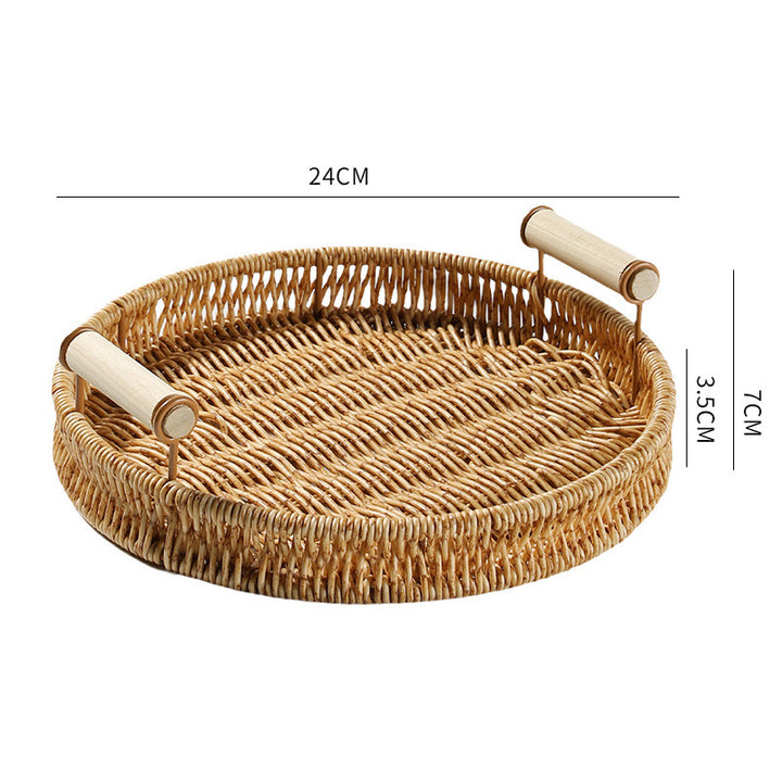 Home Storage Woven Tray Bowlift