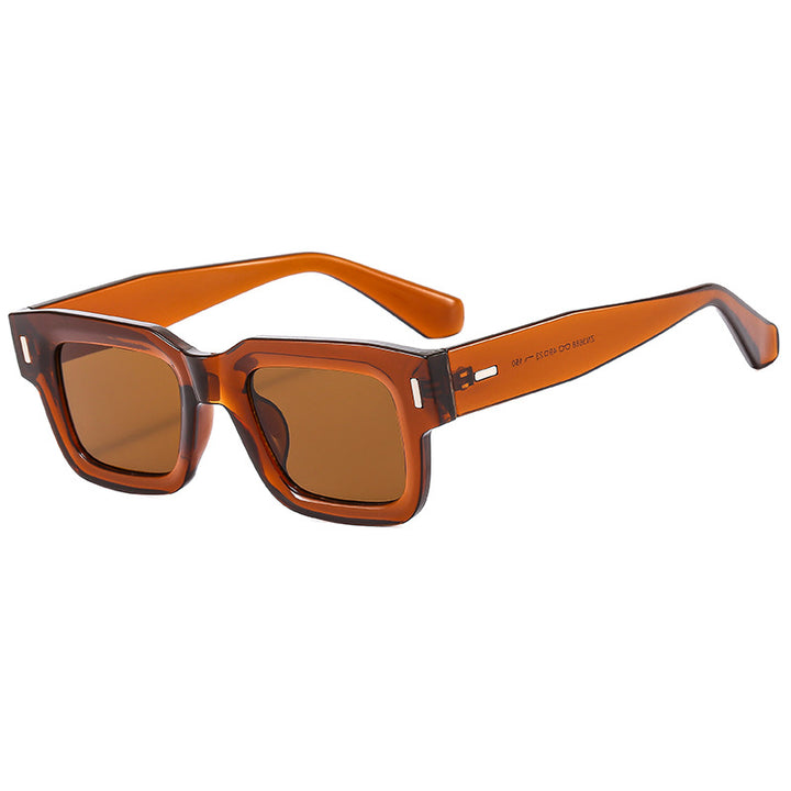 Women's fashionable sunglasses with unique geometry frame Bowlift