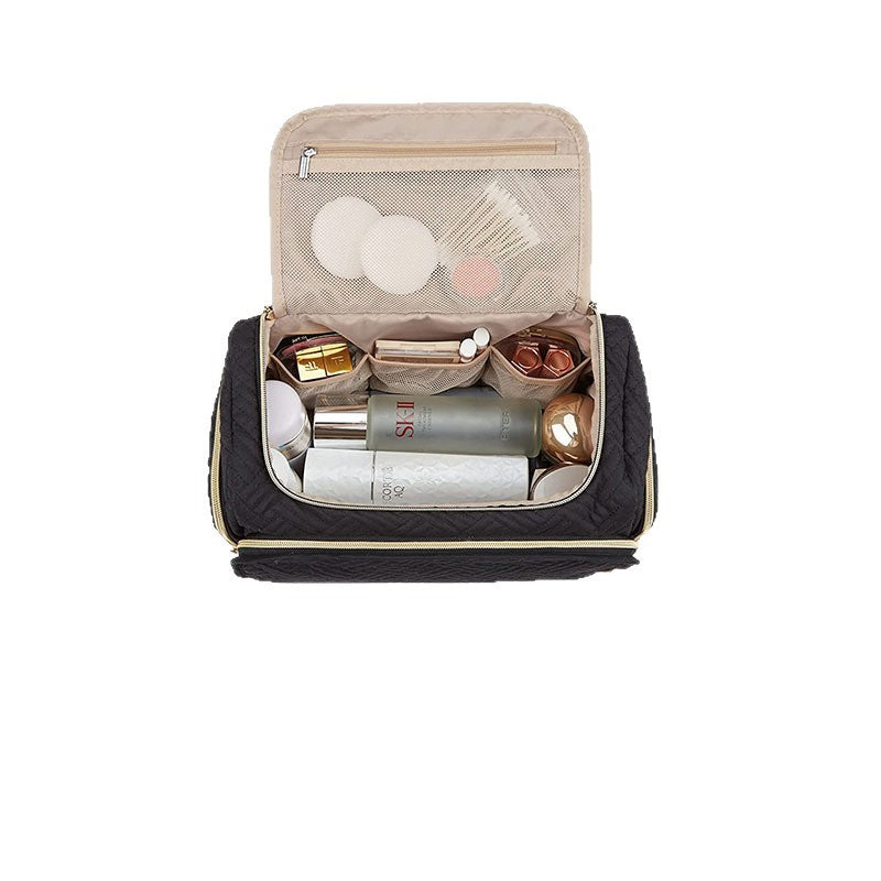 Cosmetic Organizer Bag with Multi-functional Interior Layout Bowlift