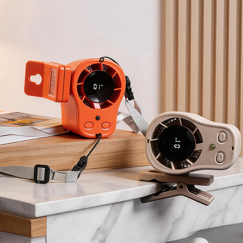 Ladies table fan with USB charging port and clamp function Bowlift