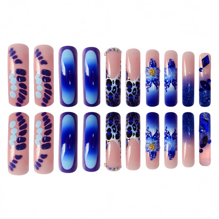 Decorative Press-On Nail Art Extensions Bowlift