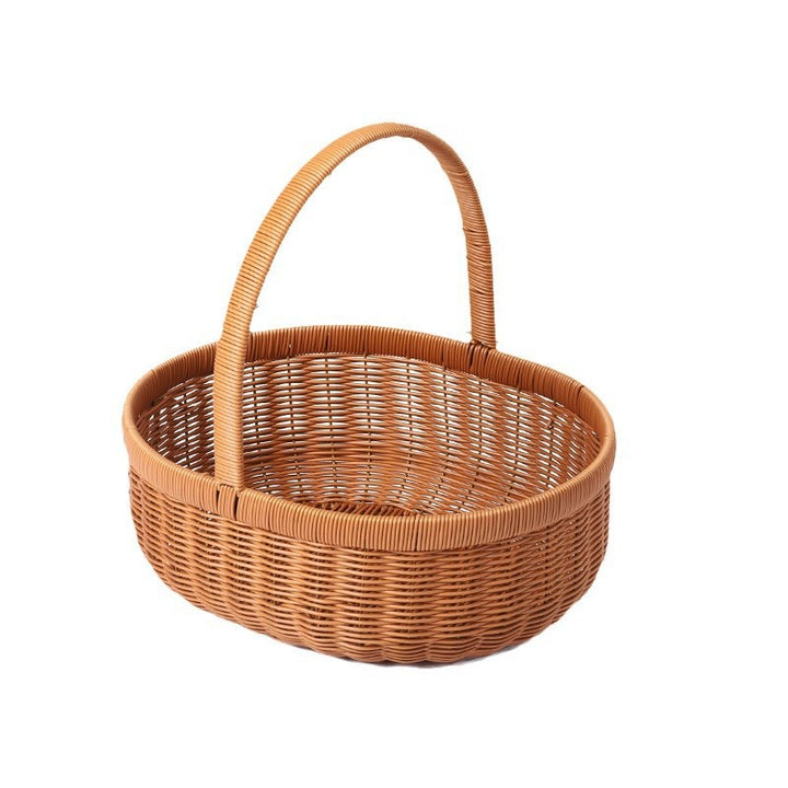 Elegant Handwoven Storage Basket Bowlift