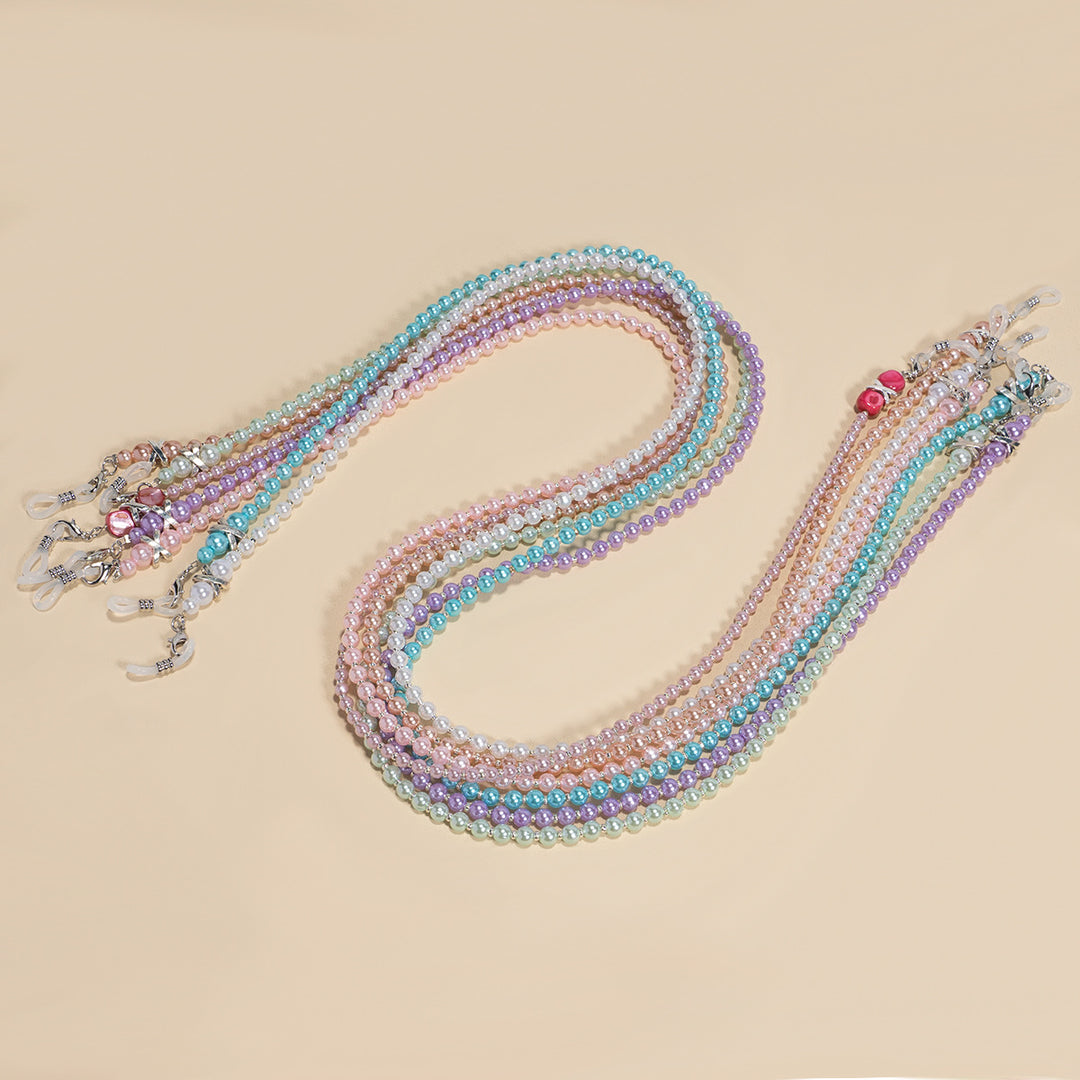 Elegant Pearl Beaded Eyewear Chain Bowlift
