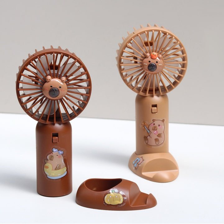 Unisex Portable Mini Fan in Cute Bear Design Bowlift