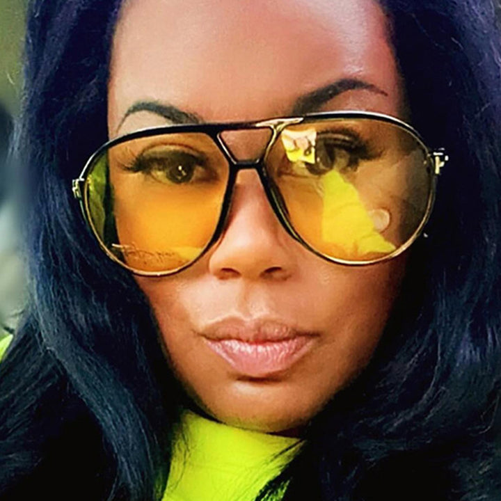 Ladies stylish pilot sunglasses with elegant design and UV protection Bowlift