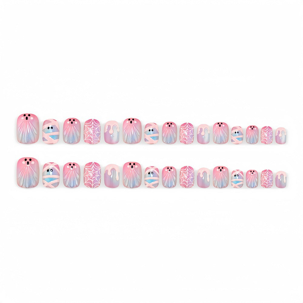 Creative art nails with playful underwater motif Bowlift