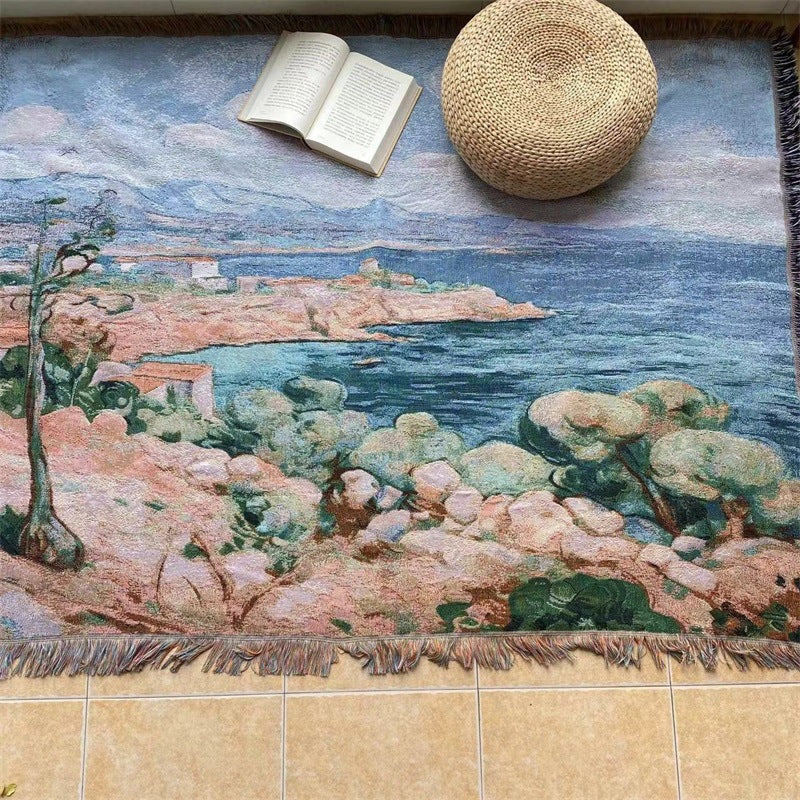 Artistic Tapestry Throw Blanket