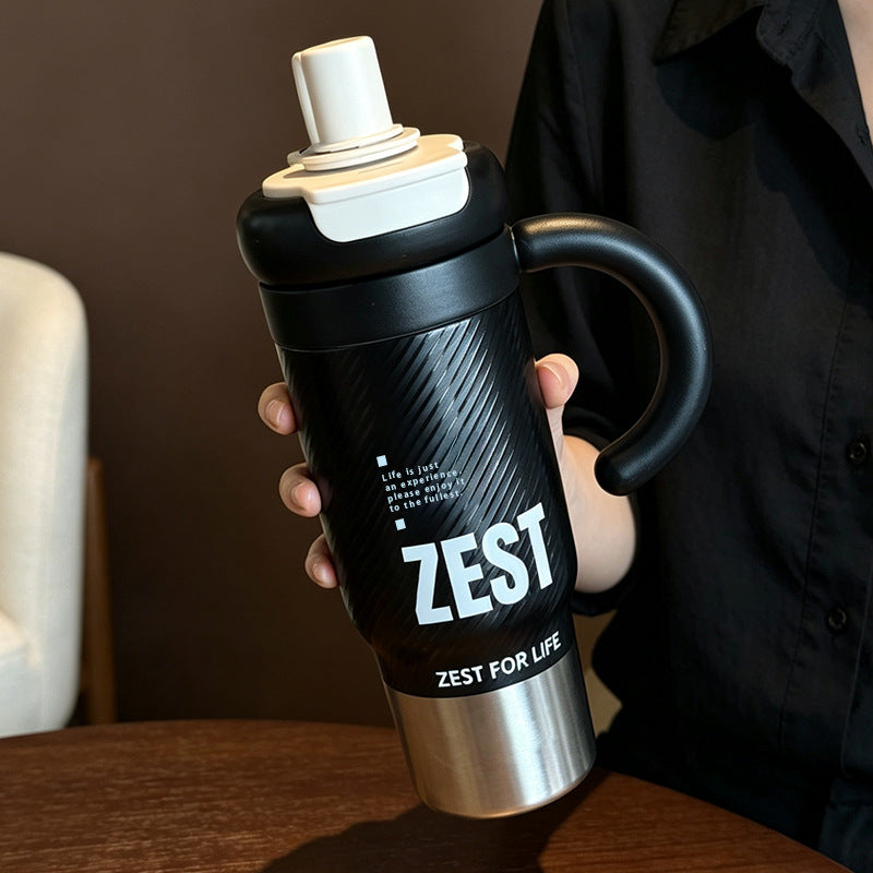 Women's Insulated Mug with Practical Drinking Lid Bowlift
