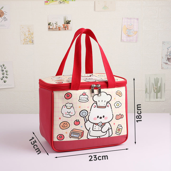 Insulated Cartoon Lunch Tote Bowlift
