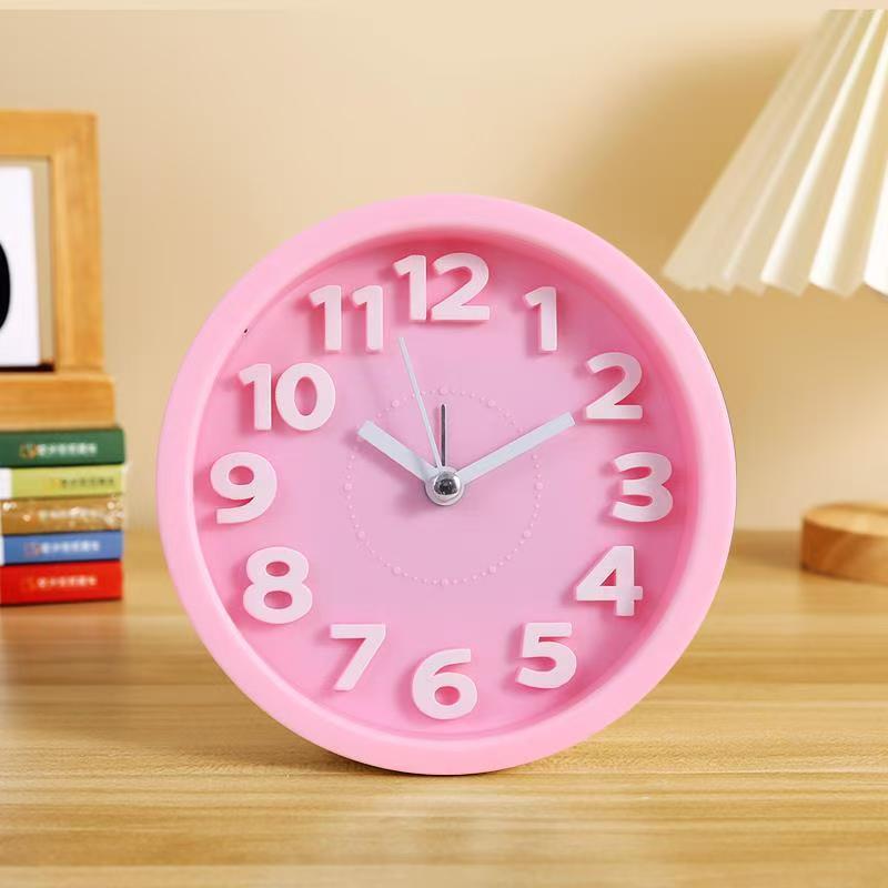 Modern Table Clock In Minimalist Design Bowlift