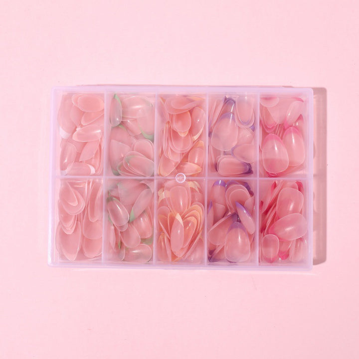 Artificial Nail Set with Various Shapes Bowlift