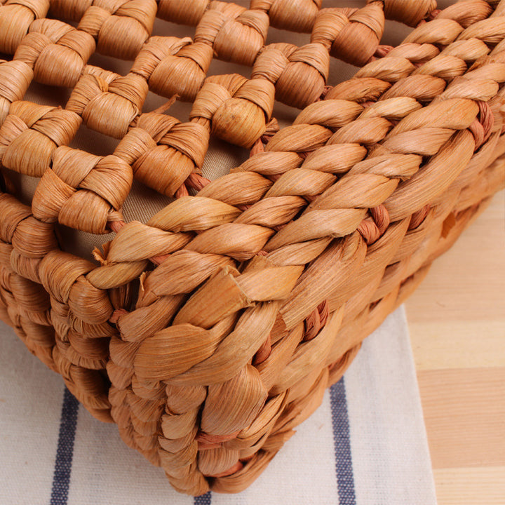 Handcrafted straw (shoulder bag) Bowlift