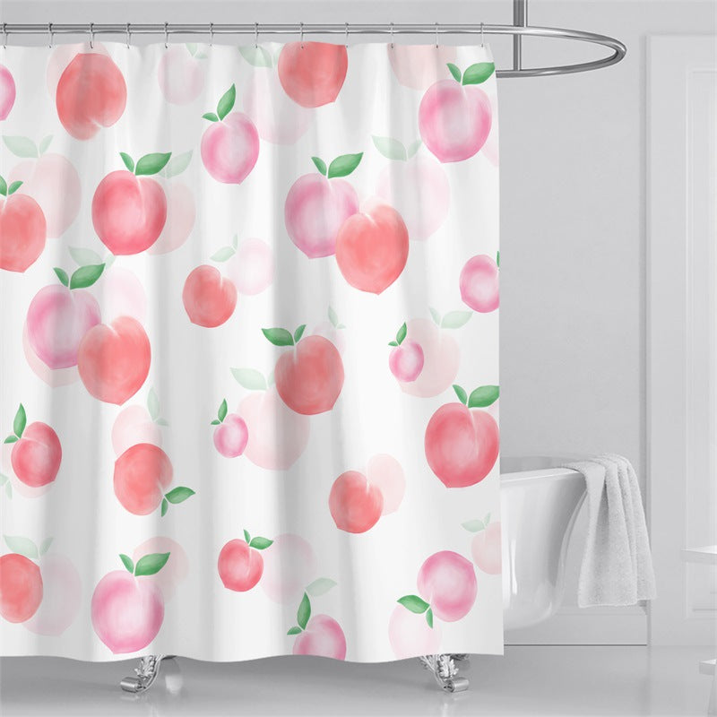 Decorative Shower Curtain Bowlift