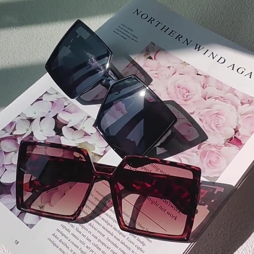 Oversized Fashion Sunglasses Bowlift