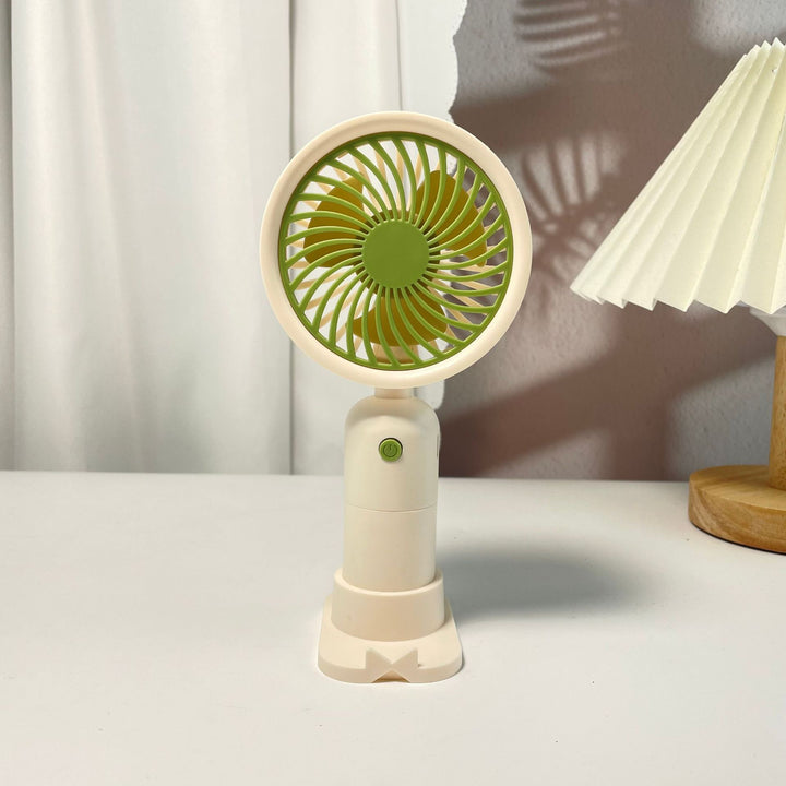 Ladies Portable Table Fan with Ergonomic Design and Adjustable Tilt Function Bowlift