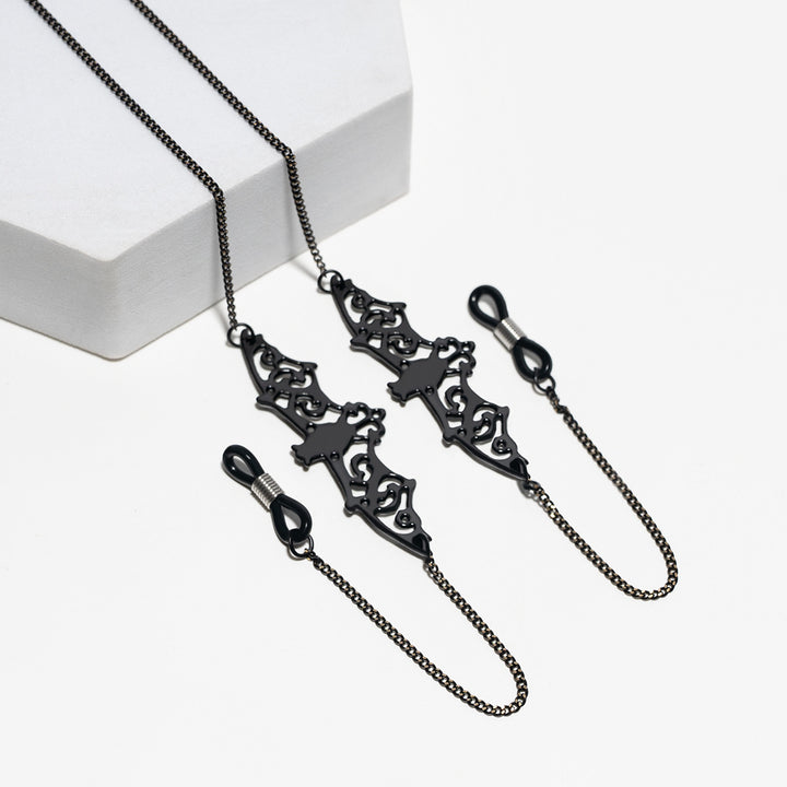 Luxurious Crystal Eyewear Chain Bowlift