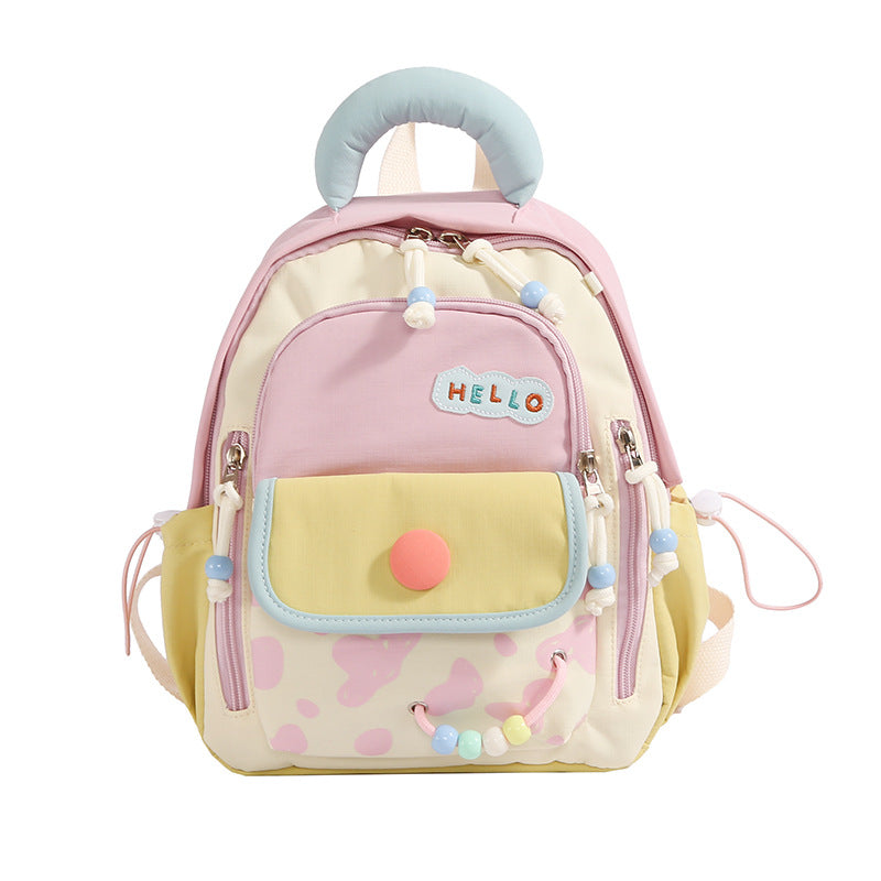 Children's Playful Character-Themed School Backpack Bowlift