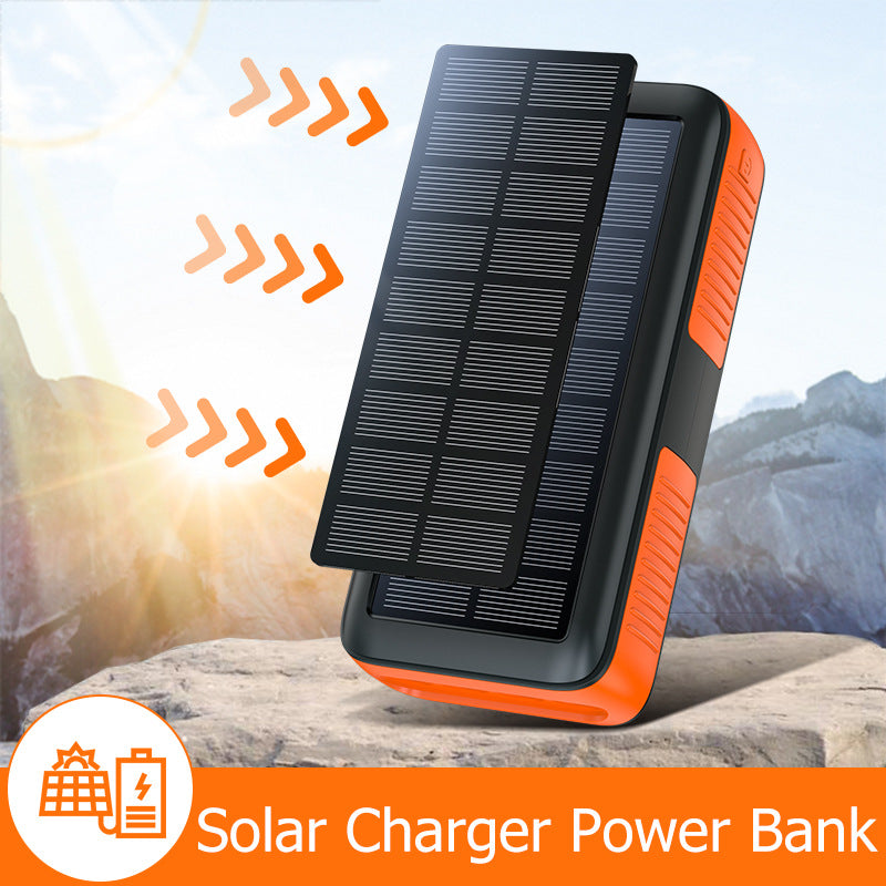 Solar Powerbank with Multifunctional LED Lights Bowlift