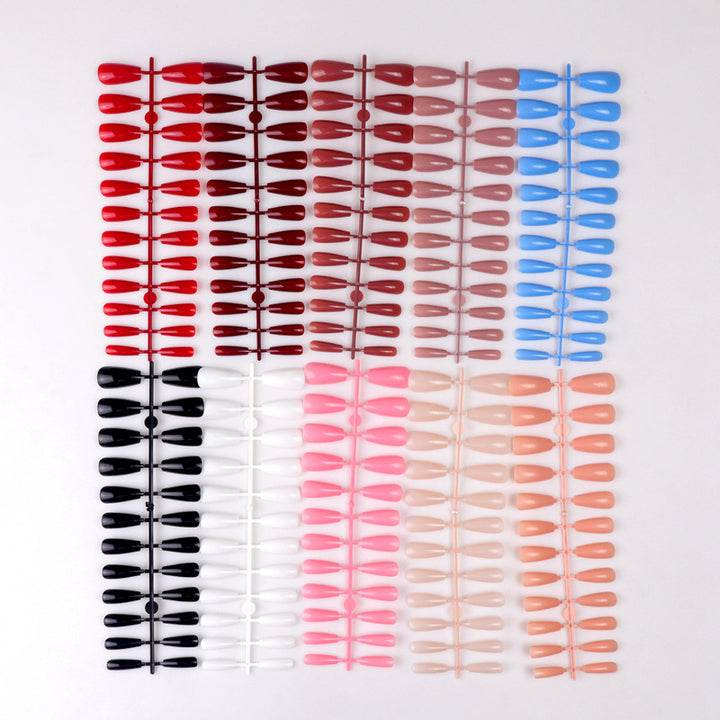 Natural Shape Press-On Nail Set Bowlift