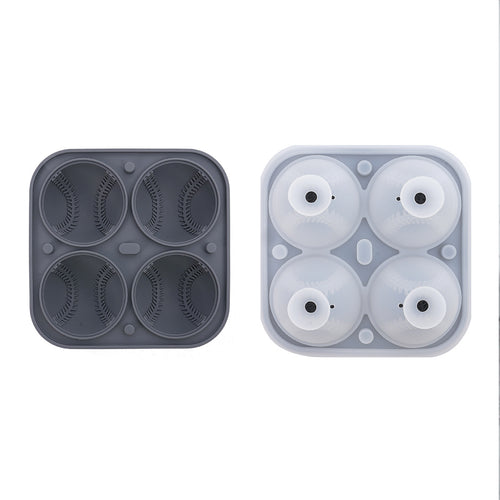 Baseball-Themed Silicone Ice Ball Maker