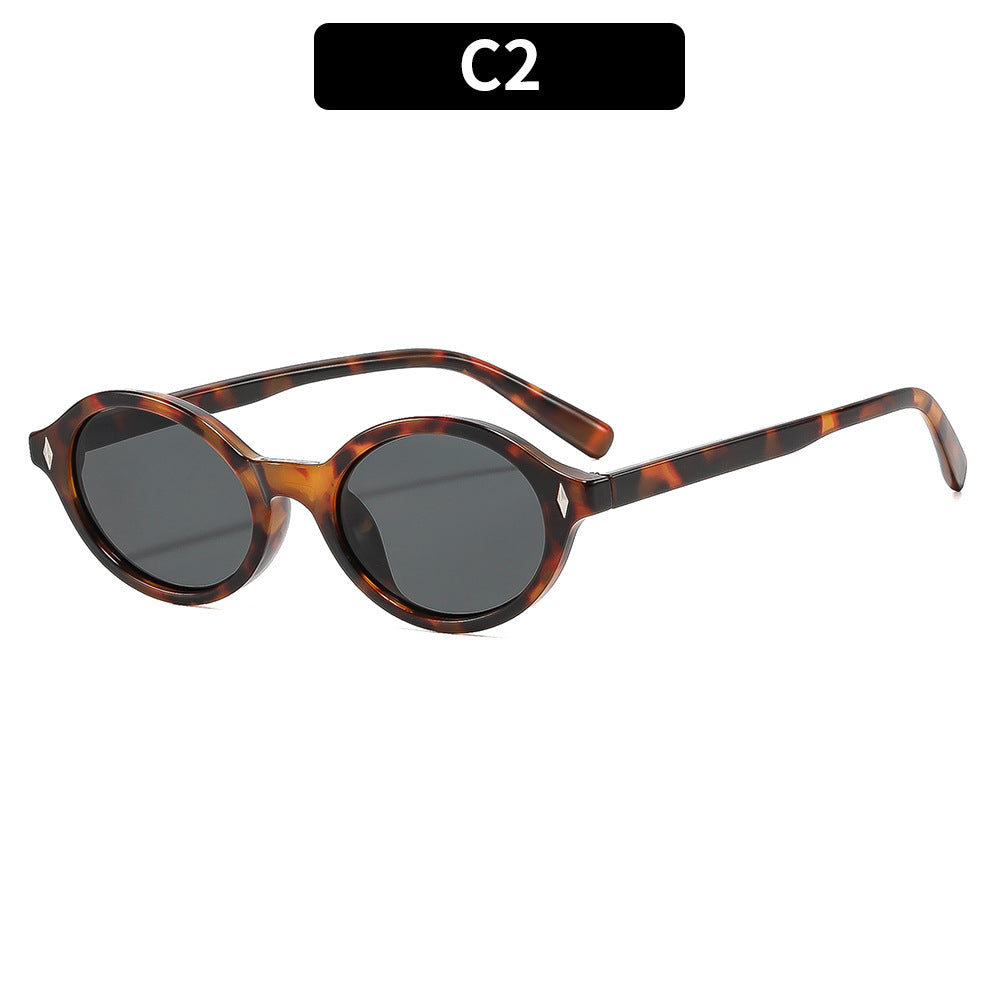 Chic Appeal Stylish Oval Sunglasses