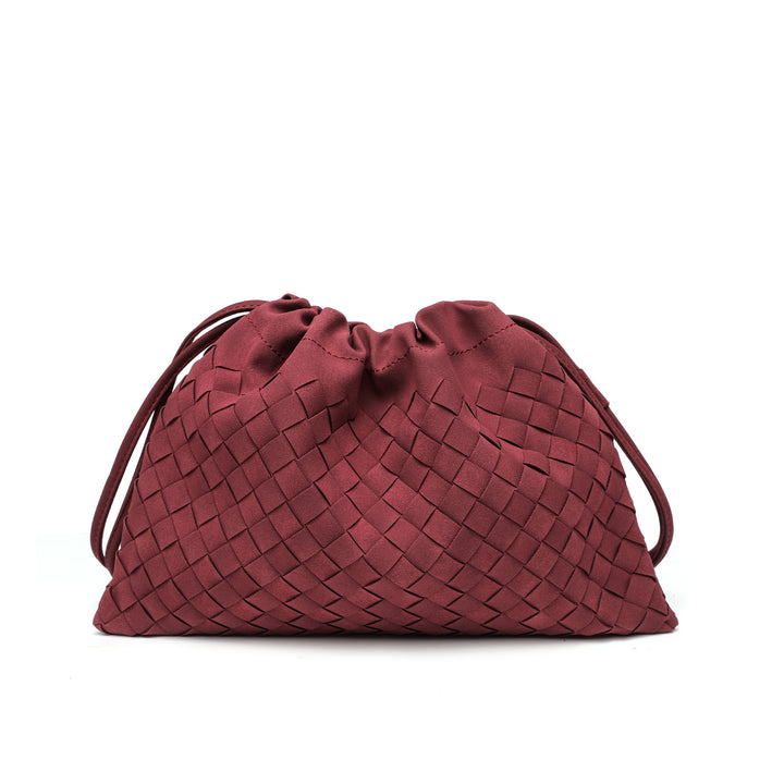 Foldable Woven Clutch Bag Bowlift