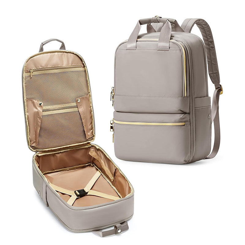Multifunctional and Elegant Travel Suitcase Backpack Bowlift