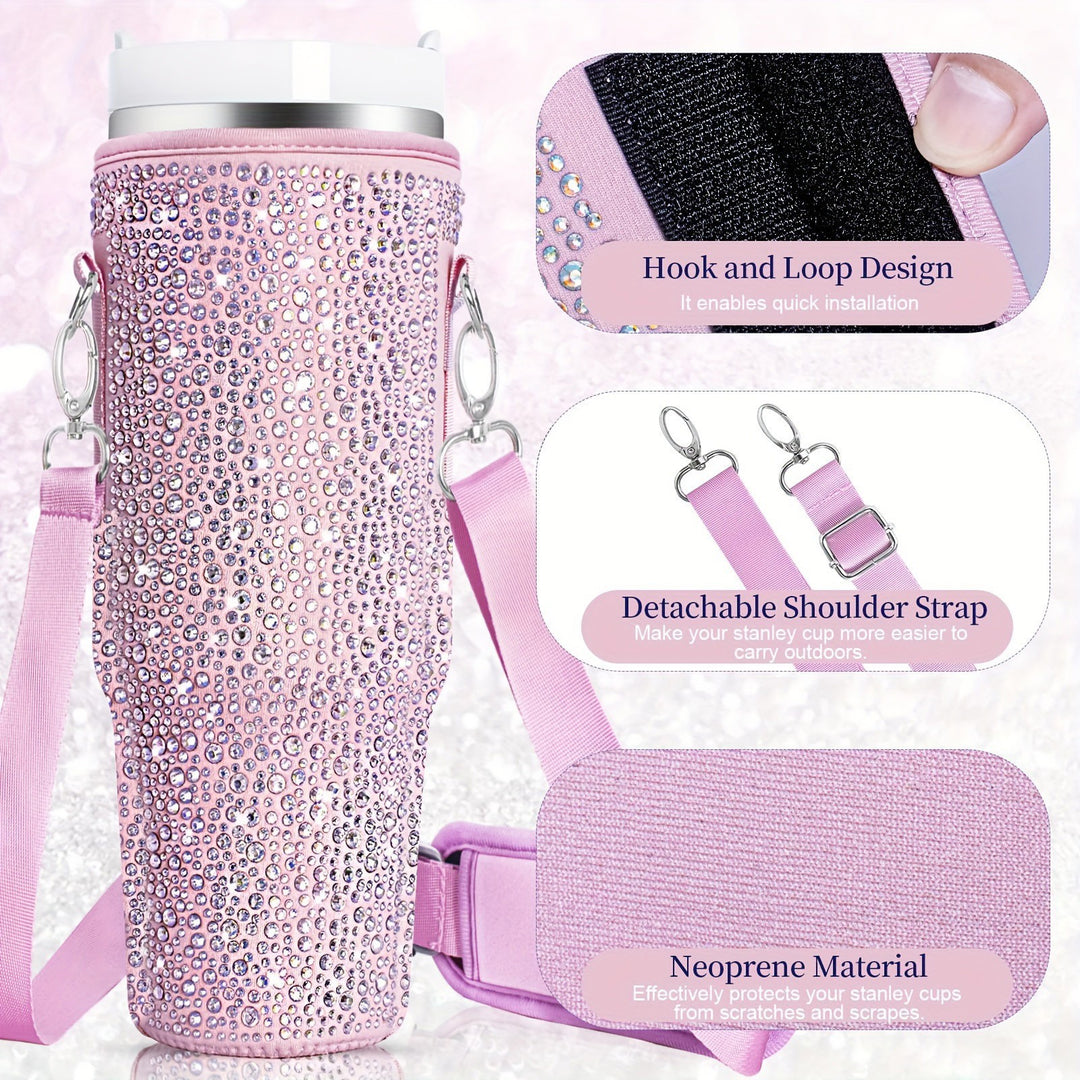 Women's insulated bottle with versatile carrying bag Bowlift