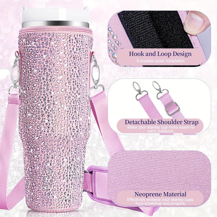 Women's insulated bottle with versatile carrying bag Bowlift