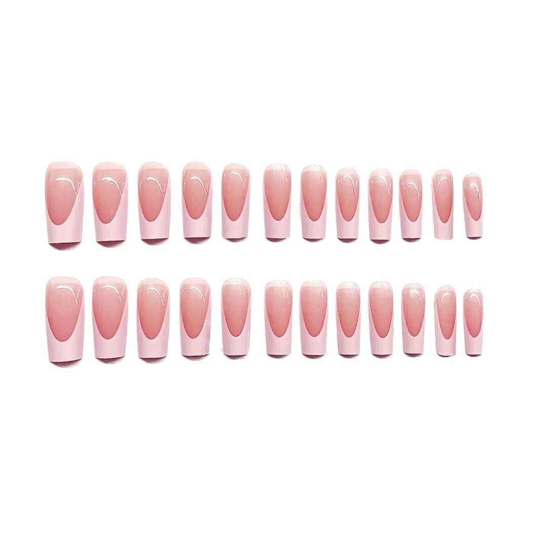 Stylish Press-On Nail Tips with Modern Design Bowlift
